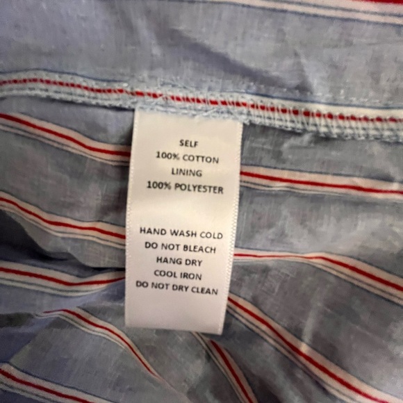 ~Things Between~ Blue Striped Women's Top - Picture 9 of 9